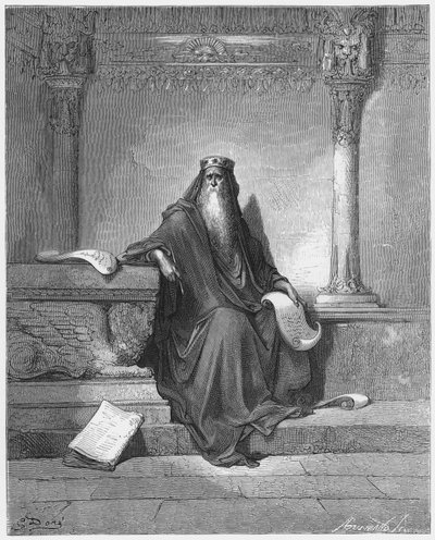 Gustave Doré Bijbel: Salomo door Gustave Dore